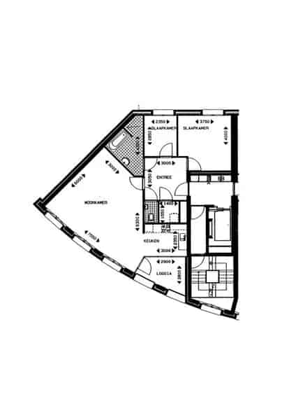 Ruim Gemeubileerd Appartement 2 Slaapkamers Ceramique
