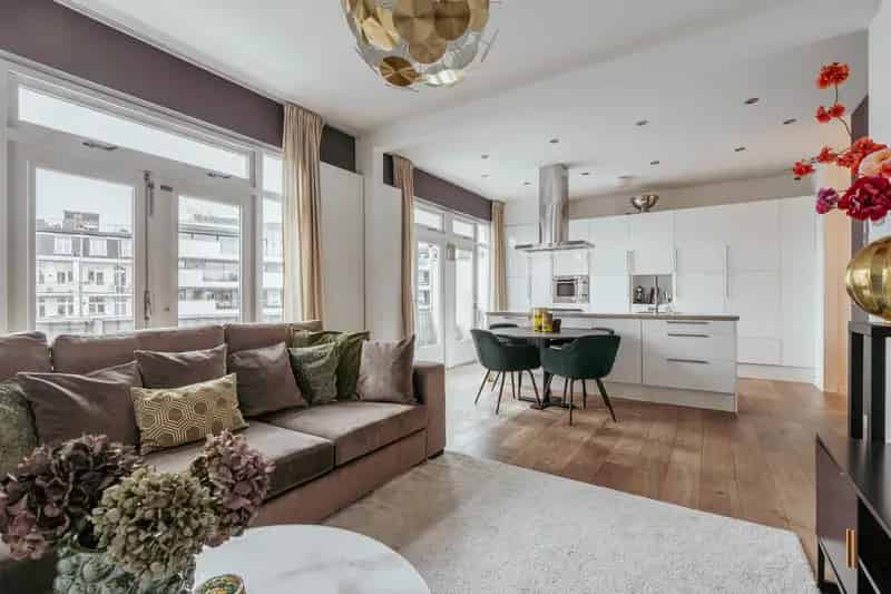 Appartement te koop Amsterdam Zuid 80m2 2 slaapkamers balkon