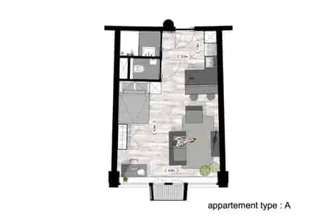 Studio Amersfoort Centrum 34m² 1 Persoon 15 Mei 2025