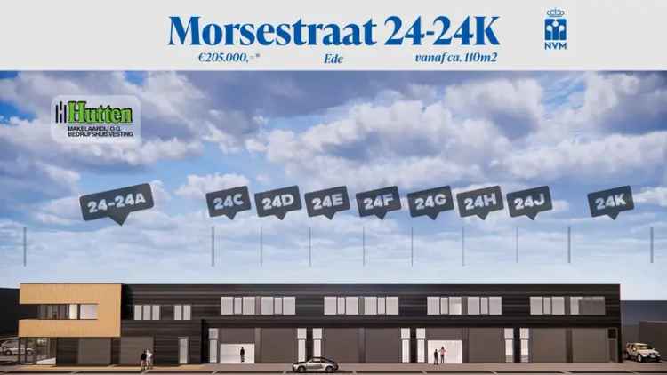 Bedrijfshal Ede | Zoek bedrijfshallen te koop: Morsestraat 24 6716 AH Ede [funda in business]