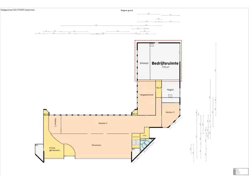 Bedrijfshal Zoetermeer | Zoek bedrijfshallen te huur: Edelgasstraat 101 2718 TE Zoetermeer 