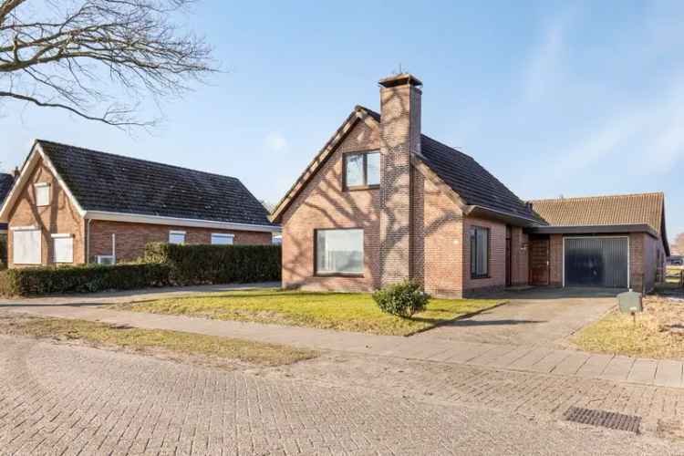 Vrijstaande woning met stallen en grote tuin nabij Bargerveen