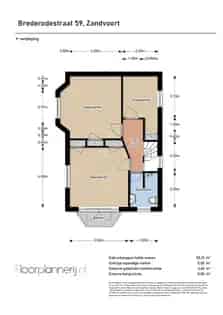 2 kamers appartement van 112 m² in Zandvoort