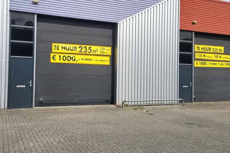 Bedrijfsruimte te huur Dronten 135-235 m2 Business Delta