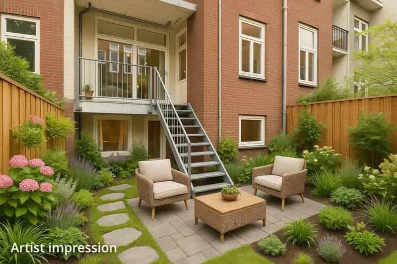 Dubbel Benedenhuis Rotterdam West Tuin 3 Slaapkamers 108m2 Energielabel A