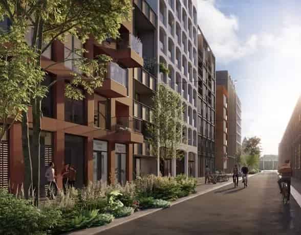 2 Kamer Appartement Amsterdam Riekerpolder 68m2 Balkon