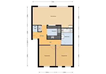 3 Kamer Appartement 95m2 Den Helder