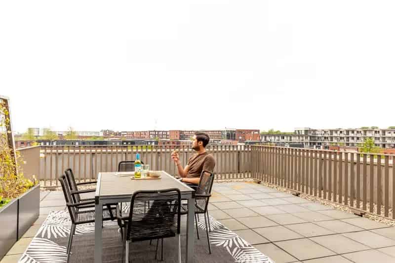 Luxe appartement Purmerend  Dakterras Parkeerplaats