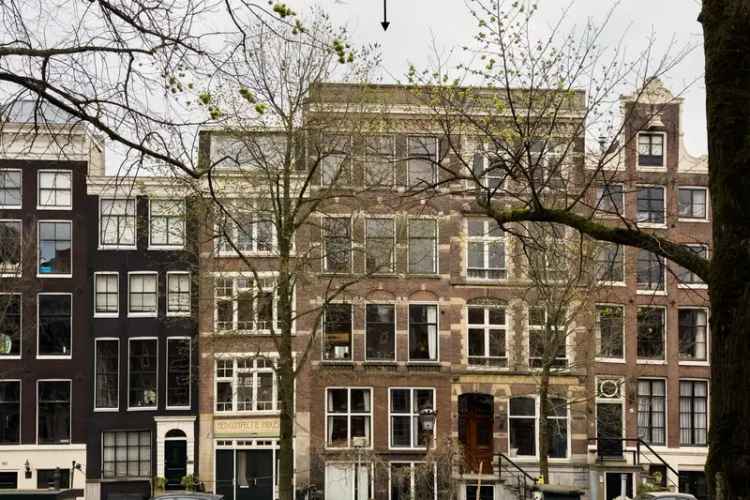 Huis te koop Prinsengracht Amsterdam 309m2 5 Verdiepingen Tuin
