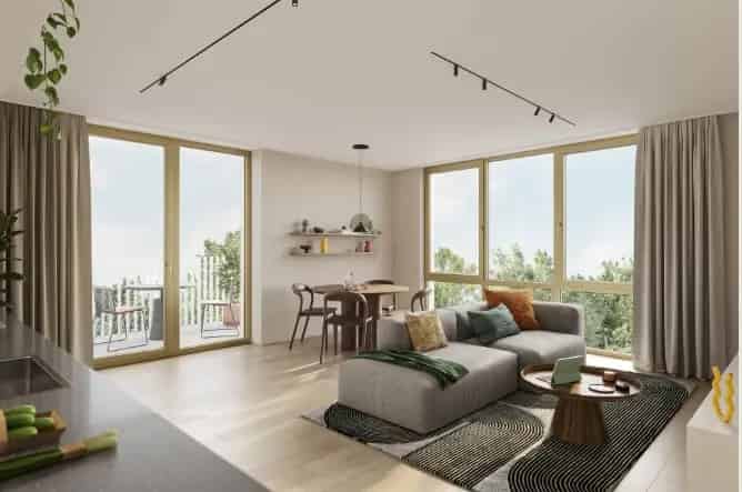 Modern 2-kamer appartement Delft - De Porseleinen Toren