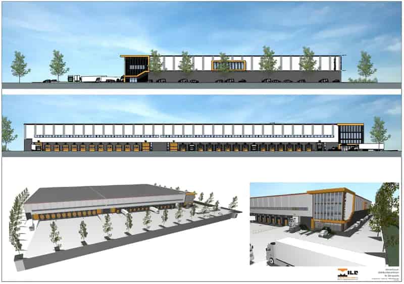 Bedrijfshal Dinxperlo te Huur Koop 20000m2 Warehouse Kantoor