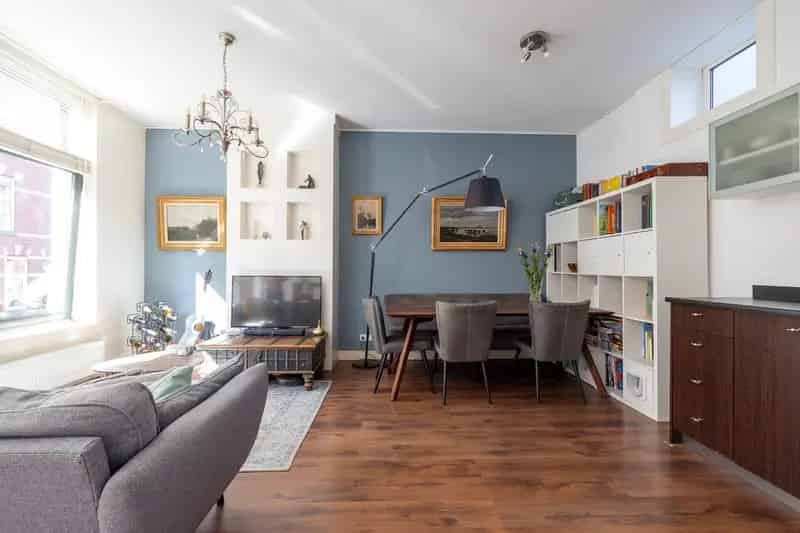 Dubbel Benedenhuis Rotterdam West 77m2 Gerenoveerd 2 slaapkamers