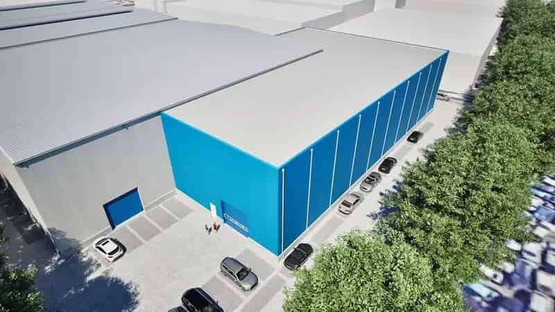 Bedrijfshal te Huur Weurt 1300m² 13 Meter Hoogte