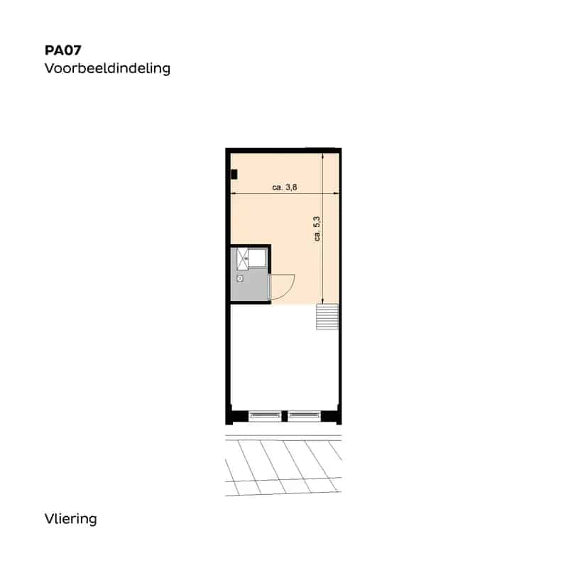 Appartement Apeldoorn Centrum  49m2  Casco  Duurzaam