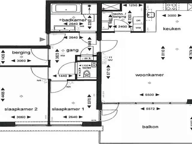 Luxe Appartement Ede Topaasstraat 89m2 Balkon