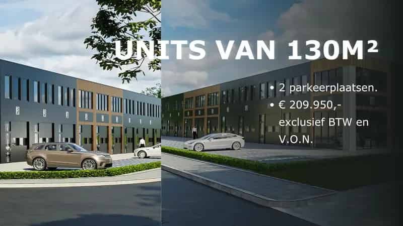 Bedrijfshal Apeldoorn te koop - Moderne units 100-230m²
