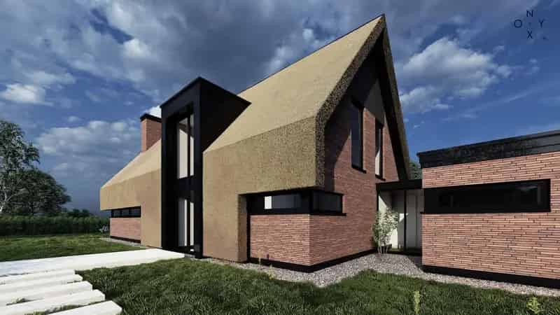 Bouwkavel Rucphen 3200m²  Villa  Bouwrijp