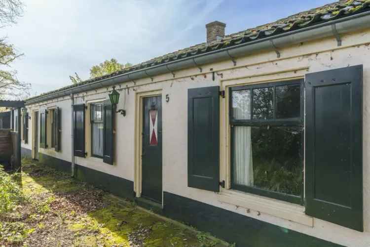 Rijksmonumentale Tuinmuurwoning Vogelenzang te Restaureren