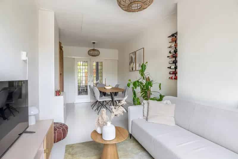 2 Kamerappartement Rotterdam Blijdorp Tuin Glas-in-lood
