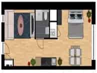 Studio Eindhoven Philitelaan 40m2 Rustige Buurt