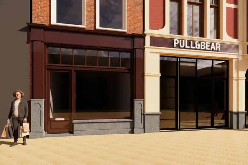 Winkelruimte te huur Herestraat Groningen 127m²