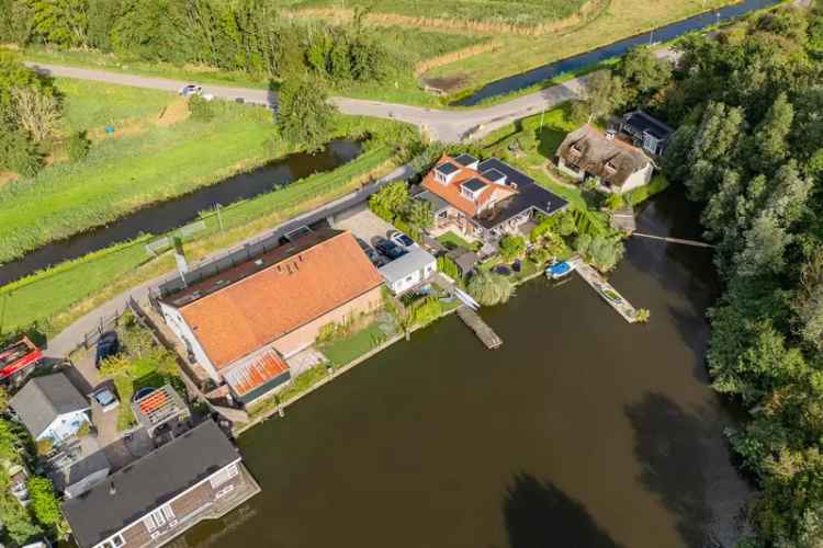 Luxe Villa Velserbroek 4 Appartementen Aanlegsteiger Bootlift