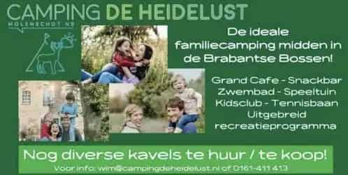 Jaarplaatsen Brabantse Bossen Camping de Heidelust