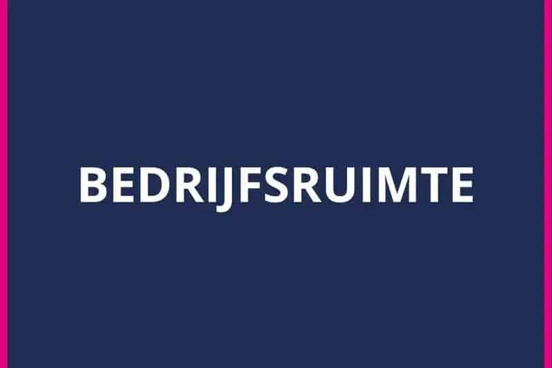 Bedrijfsruimte met bedrijfswoning te Baak