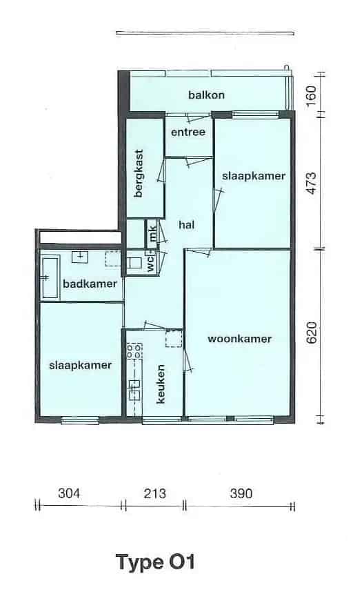 3 Kamer Appartement Groenendaal Rotterdam