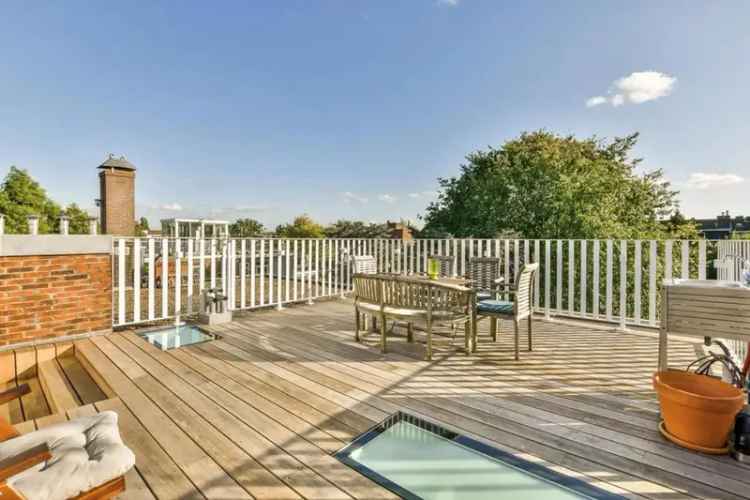Dubbel Bovenhuis Amsterdam West 135m2 Dakterras 3 Balkons