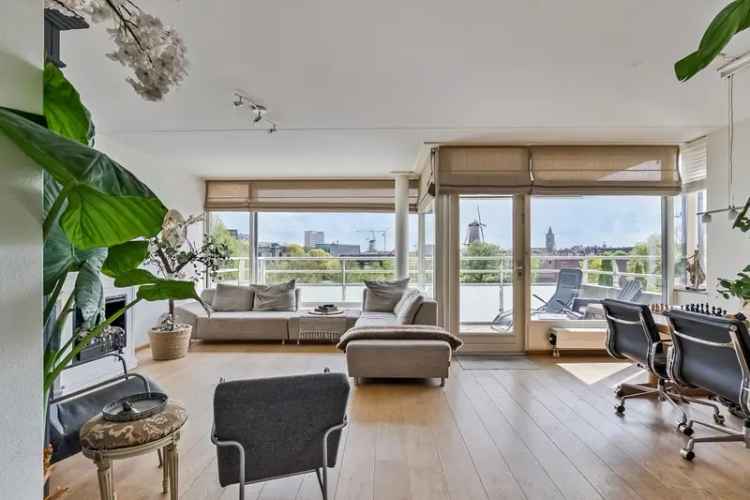 3-kamer appartement Schiedam  uitzicht molens en park