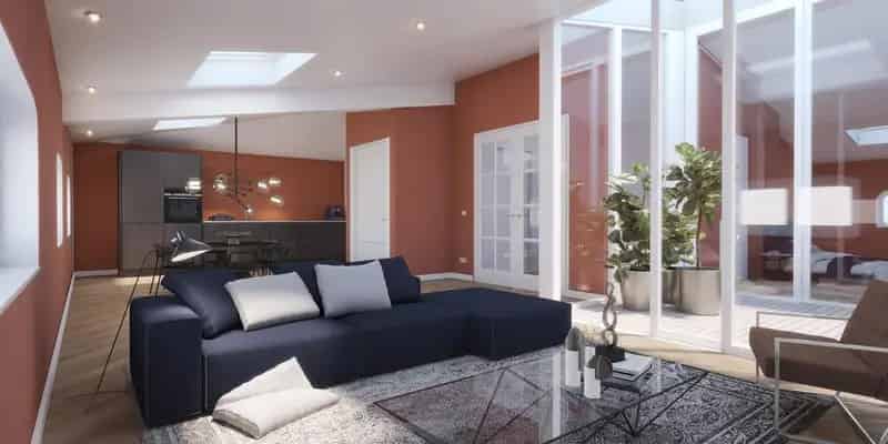 Appartement te koop Den Haag Willemspark 111m2 dakterras 2 badkamers