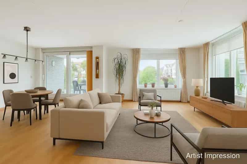 Appartement Hoogland 88m2 2 Terrassen 2 slaapkamers Parkeerplaats