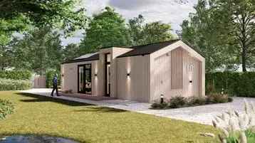 Prefab Mantelzorgwoning 3 Kamers 55-70m2 Snelle Levering