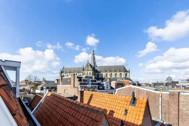 Appartement Haarlem Centrum 28m2 Balkon Uitzicht Grote Kerk