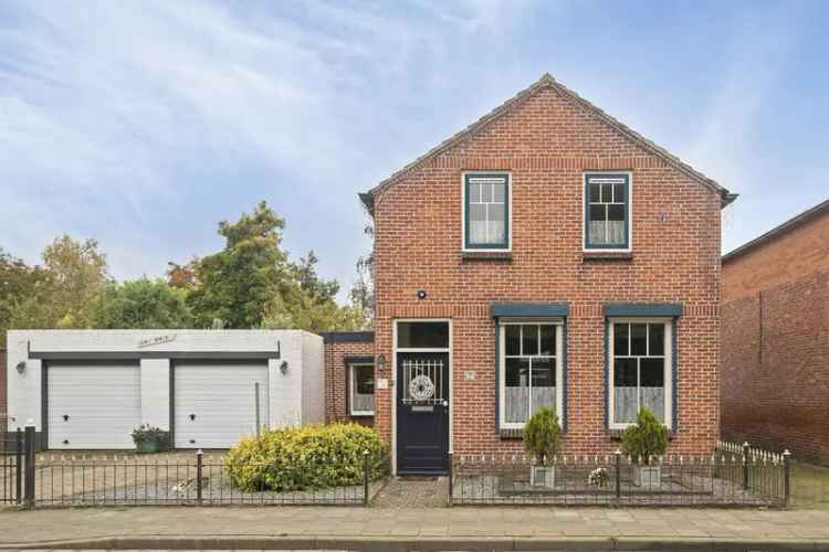 Vrijstaande woning met garage 38m2 3 slaapkamers