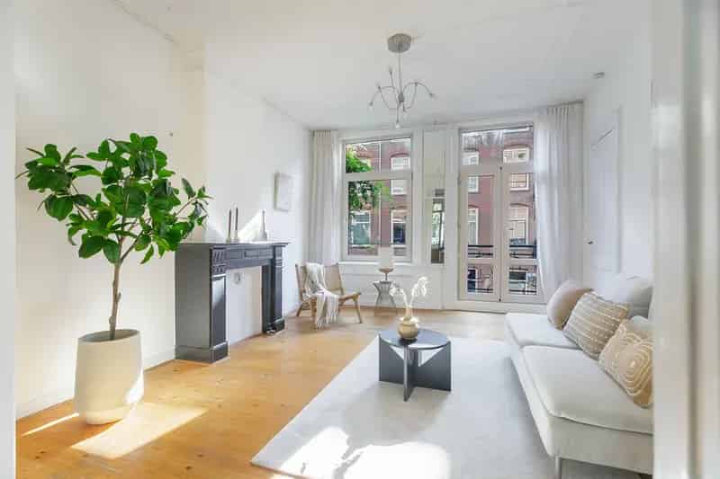 Amsterdam Oud-West Da Costabuurt 3 kamer appartement 77m2 2 balkons