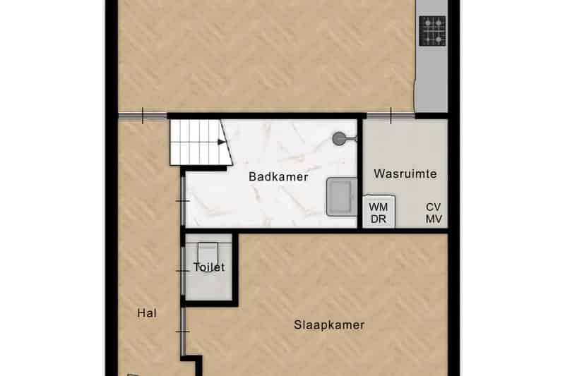 Half vrijstaande woning Krommenie 3 slaapkamers levensloopbestendig