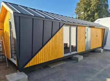 MTB Tiny House 33 6m2 Sleutelklaar Badkamer Slaapkamer Woonkamer