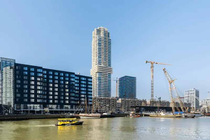 Appartement Rotterdam SOHO 33e Verdieping Uitzicht 2 Balkons 2 Slaapkamers