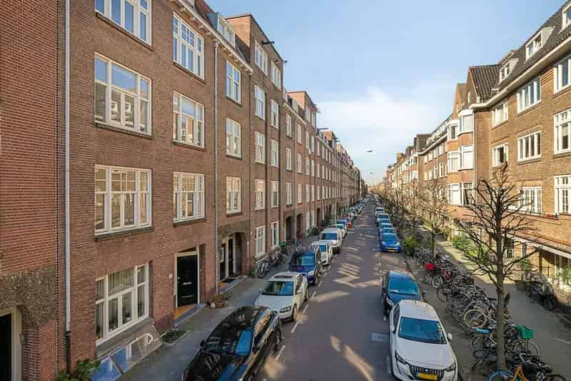 Amsterdam West Appartement te Koop Bestevaerstraat 77m2 Balkon Eigen Grond