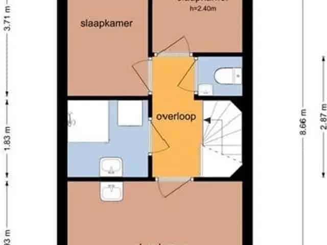 Te Huur Appartement Eindhoven Centrum  Gerenoveerd Maisonnette