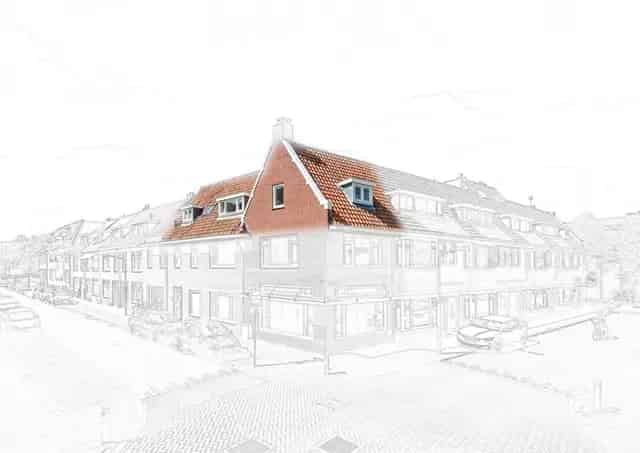 Bovenwoning Voorburg 64m2 2 Kamers