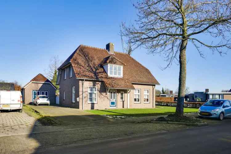 Vrijstaande woning Ospel 4 slaapkamers grote garage tuin