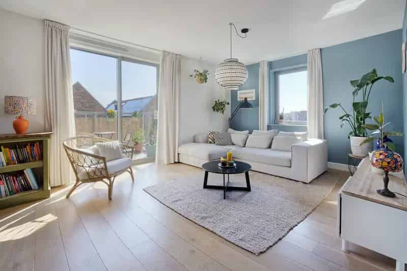 Royale 3-kamer woning Houthavens Amsterdam 85m2 Zonnig terras