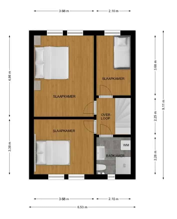 Vrijstaand huis Kerkrade 4 slaapkamers 2 garages tuin airco zonnepanelen