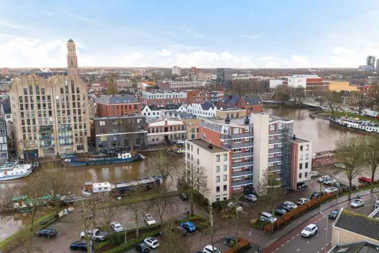 3 Kamer Appartement Zwolle Stadsgracht 85m2 Balkon Parkeerplaats