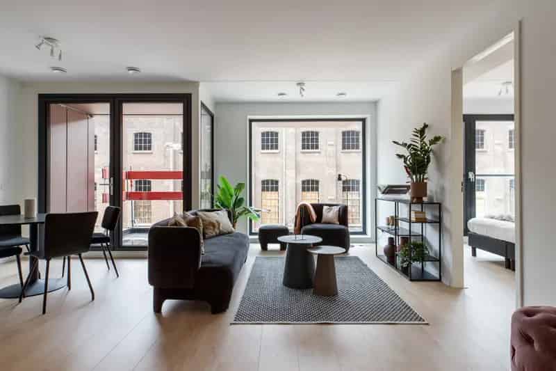 2 Kamer Appartement Amsterdam Zuidwesten Balkon 57m2 Augustus 2025