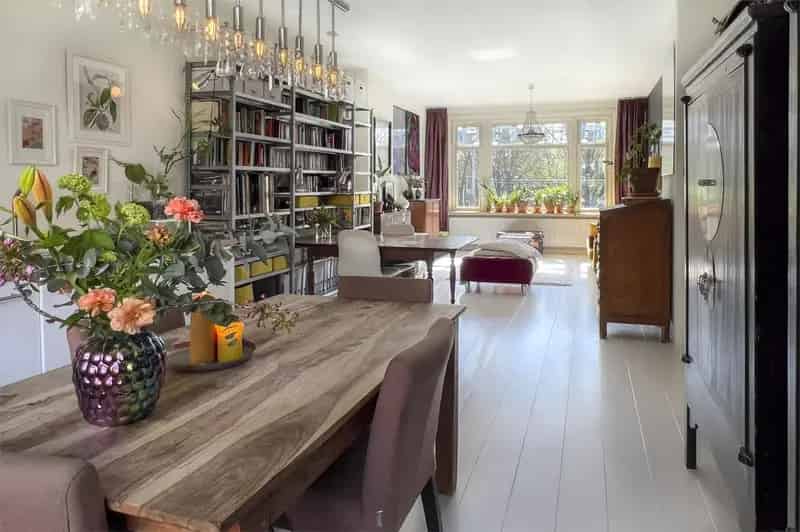 3-kamerappartement Blijdorp Rotterdam - 78m² - Balkon - Glas-in-lood
