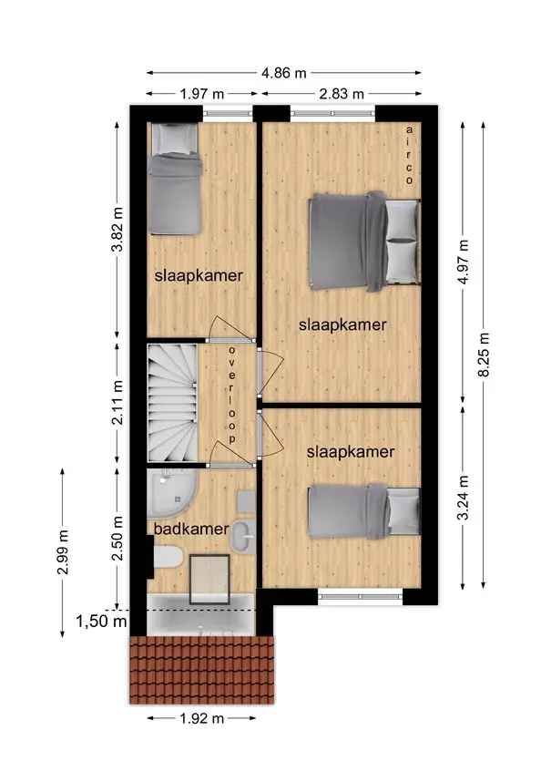 Hoekwoning 4 slaapkamers Geleen